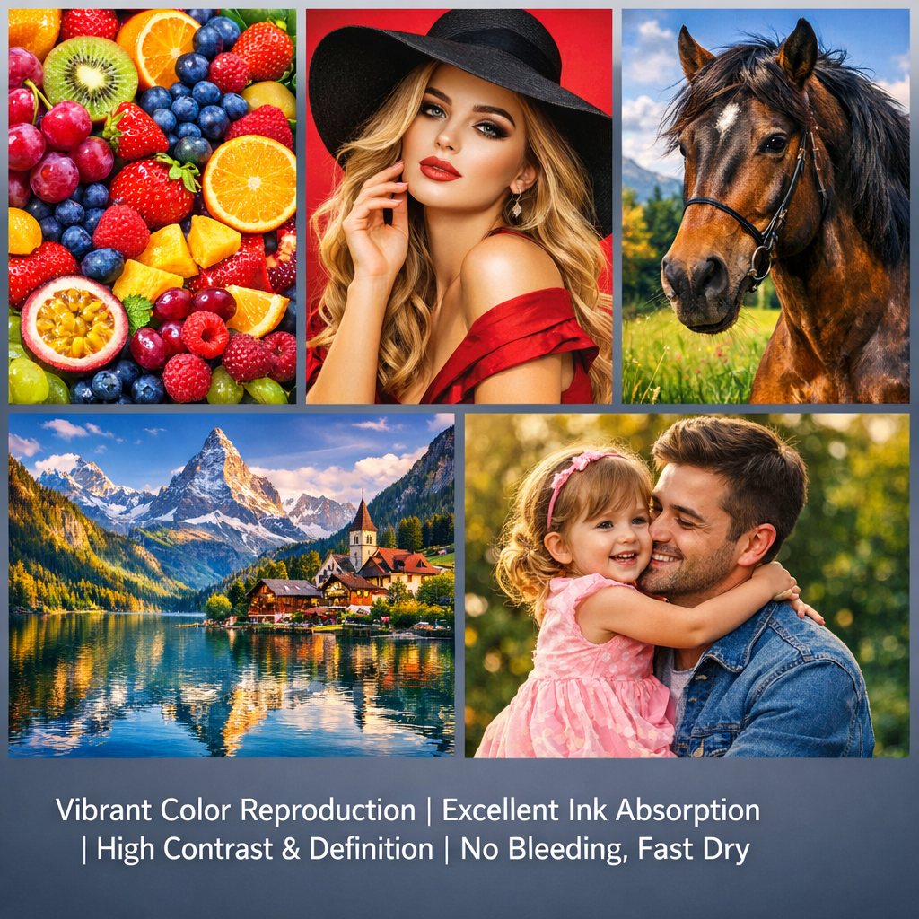 Premium 90gsm (24lb) Glossy Coated Bond Plotter Paper Rolls