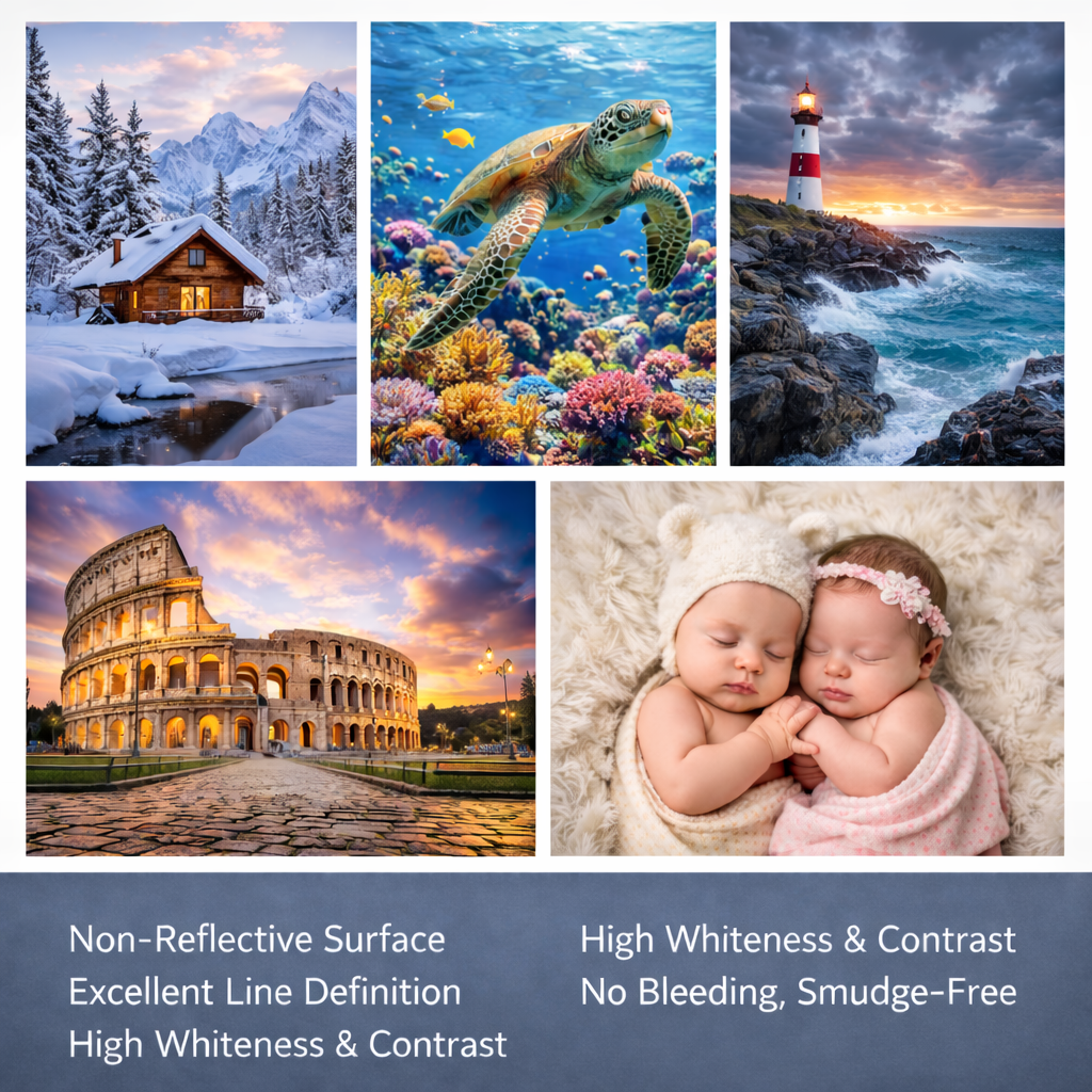 Premium 100gsm (27lb) Matte Coated Bond Plotter Paper Rolls