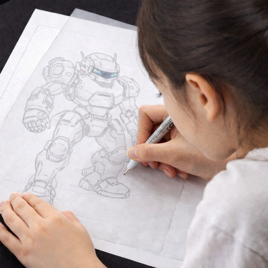 Premium 100gsm (27lb) Natural Translucent Tracing Paper Rolls